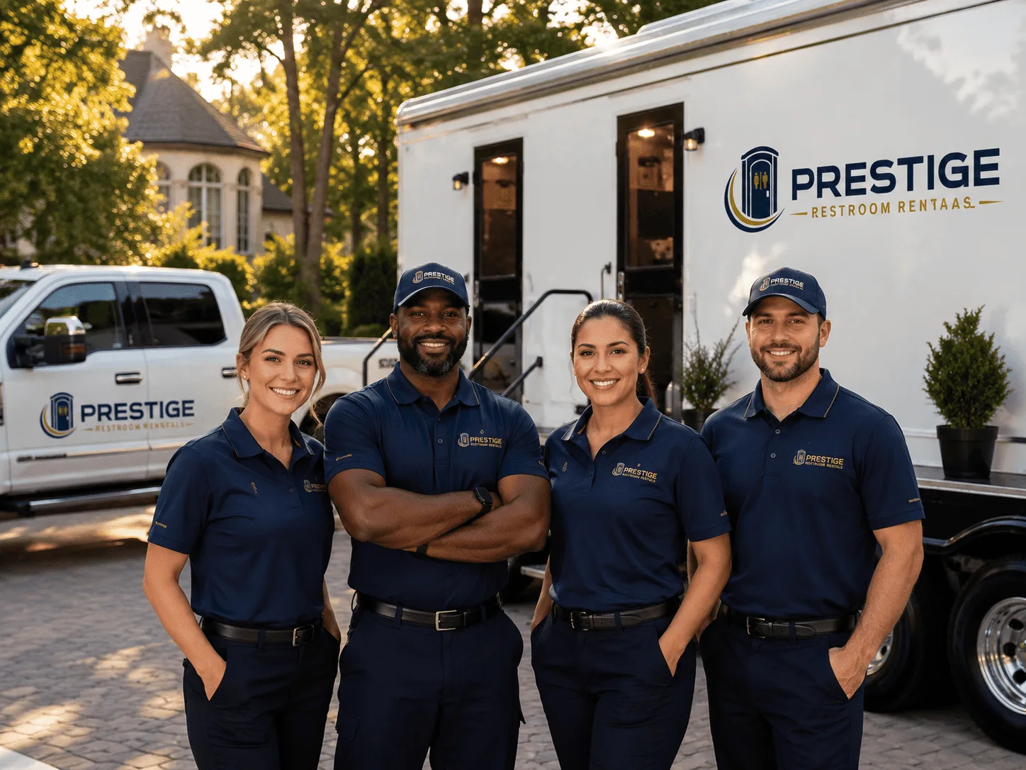 Trusted Luxury Portable Restrooms company in Bruni, TX